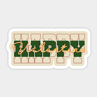 Happy Valentine Sticker